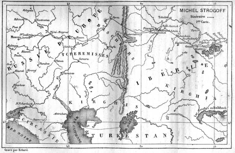 Από τη Μόσχα στο Ιρκούτσκ, η περιπέτεια του Μιχαήλ Στρογγώφ Ιούλιος Βερν και ο ταχυδρόμος του Τσάρου